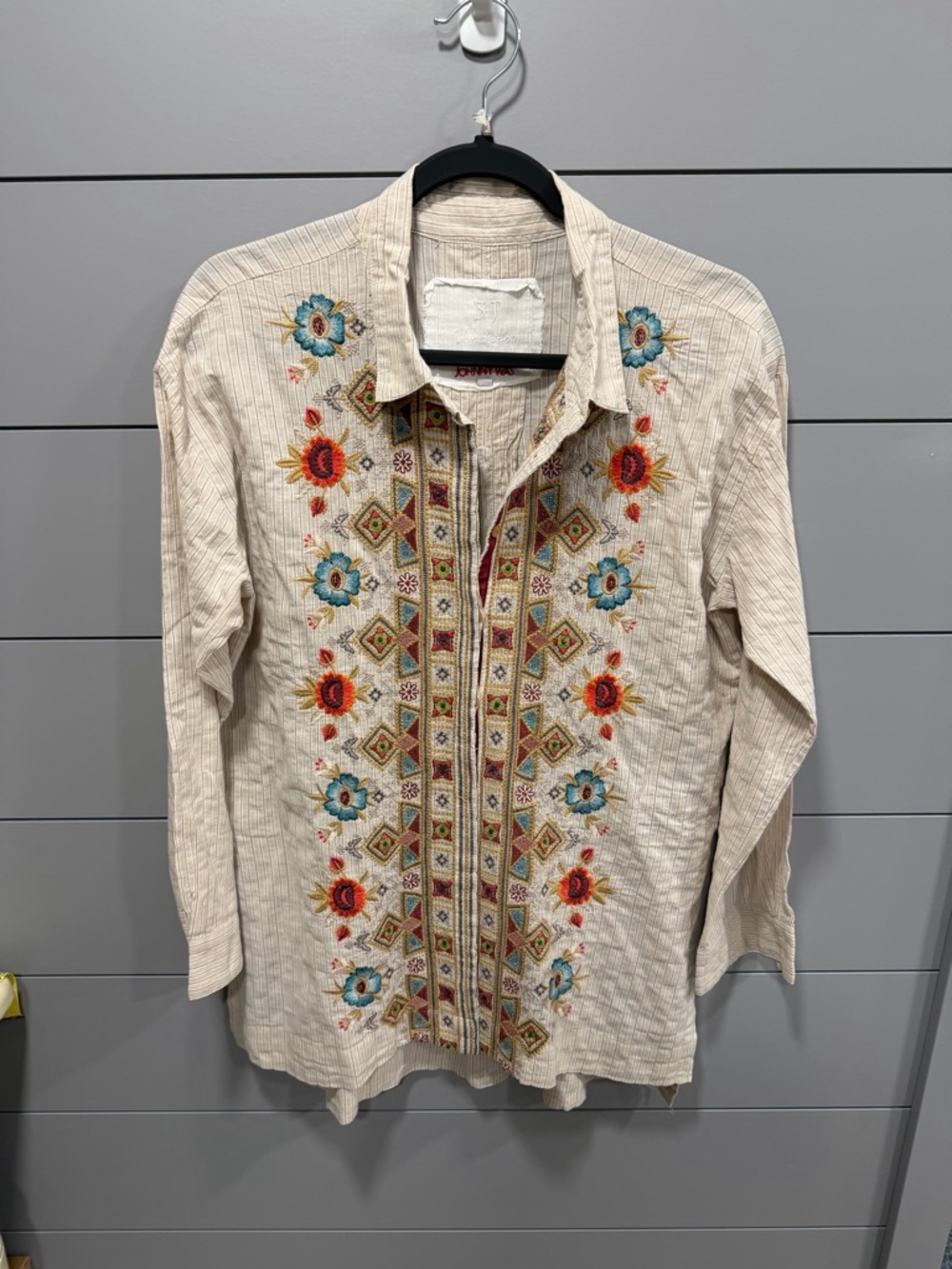 Johnny Was long sleeve size M